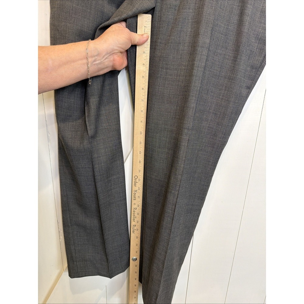 Polo Ralph Lauren Blazer Mens 46R Gray Wool Custom Fit 2 Piece Suit - Picture 15 of 16